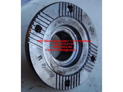 Фланец проходного вала D-165, 4 отв., с насечками, низкий, мелкий шлиц H HOWO (ХОВО) RHAZ9114320205 фото 1 Оренбург