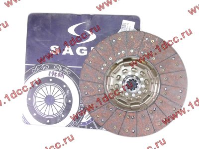 Диск сцепления ведомый 420 мм SAGES H2/H3 HOWO (ХОВО) WG1560161130 фото 1 Оренбург