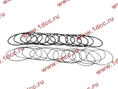 Кольцо уплотнительное гильзы цилиндра (комплект 12 тонких и 12 толстых) двигатель TD226B6G Lonking CDM (СДМ) 01153804/01153805 фото 1 Оренбург