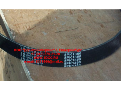 Ремень 8PK1350 помпы CDM 855 Lonking CDM (СДМ) 612600100069 фото 1 Оренбург