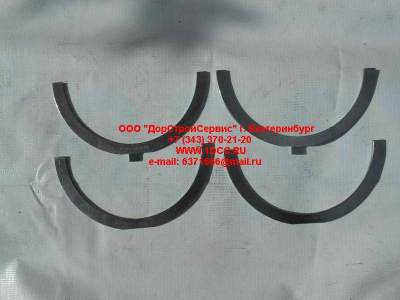 Полукольца коленвала упорные (комплект 4шт) D12 A7 HOWO A7 AZ1246010036 фото 1 Оренбург